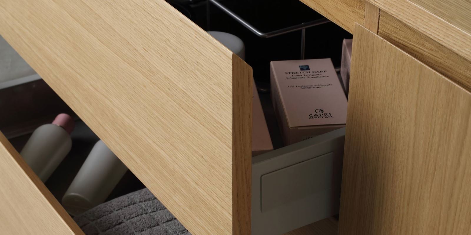 Mobile Block dettaglio finiture