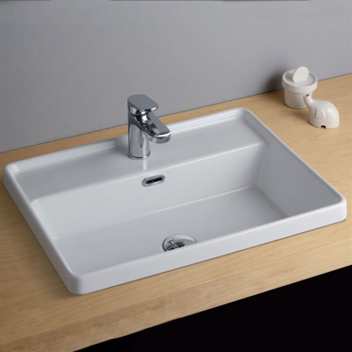 Lavandino appoggio in ceramica