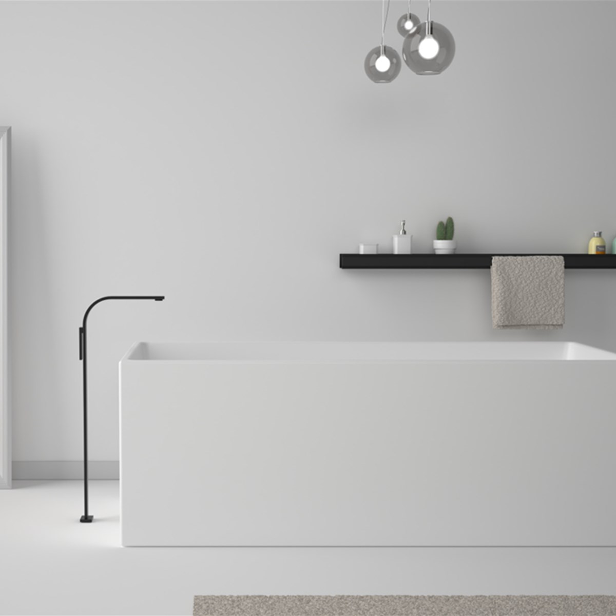 Vasca Square freestanding